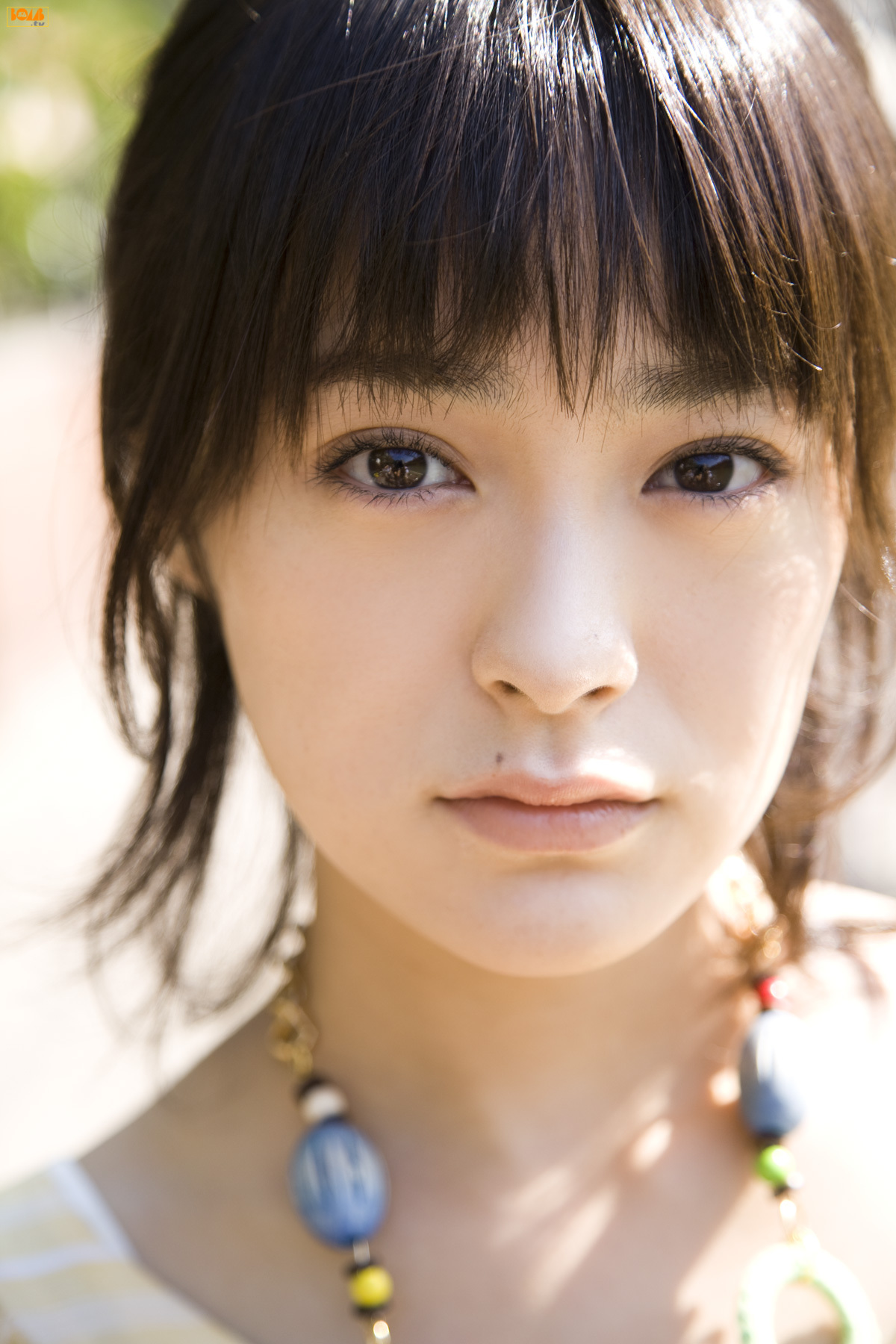 贯地谷诗穗梨 Shihori Kanjiya  Bomb.tv 清纯MM户外写真照